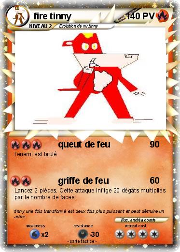 Pokemon fire tinny