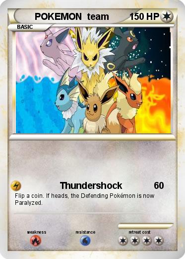 Pokemon POKEMON  team