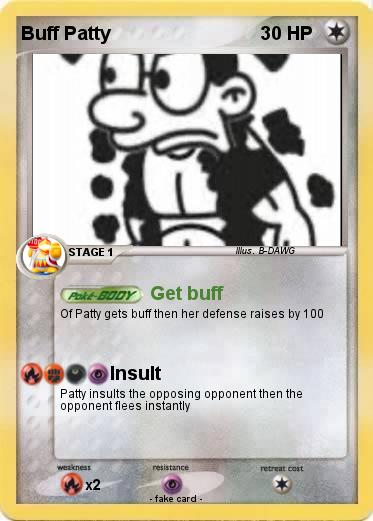 Pokemon Buff Patty