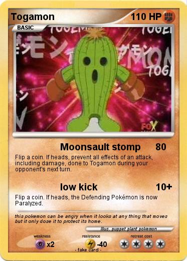 Pokemon Togamon