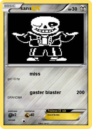 Pokemon sans