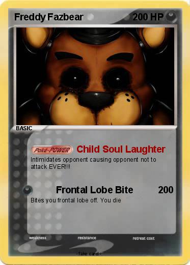 Pokemon Freddy Fazbear