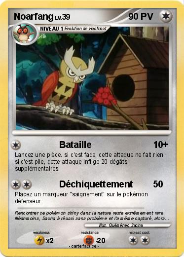 Pokemon Noarfang