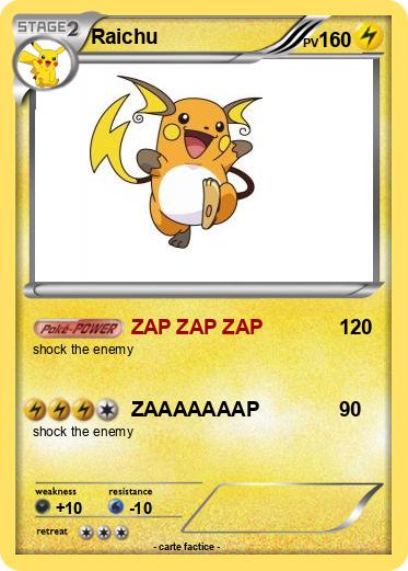 Pokemon Raichu