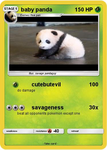 Pokemon baby panda