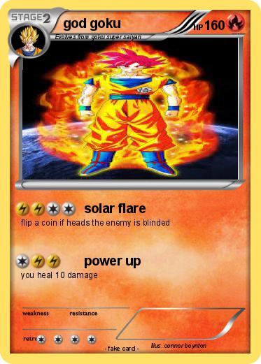 Pokemon god goku