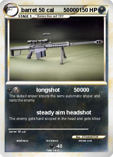 Pokemon barret 50 cal      50000
