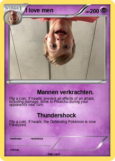 Pokemon I love men