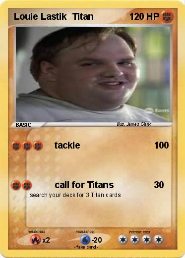 Pokemon Louie Lastik  Titan