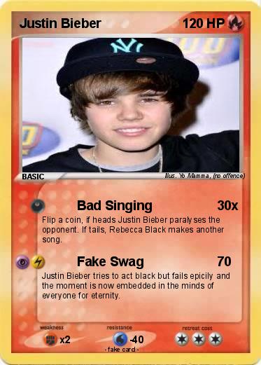 Pokemon Justin Bieber