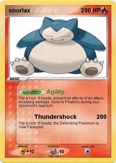 Pokemon snorlax