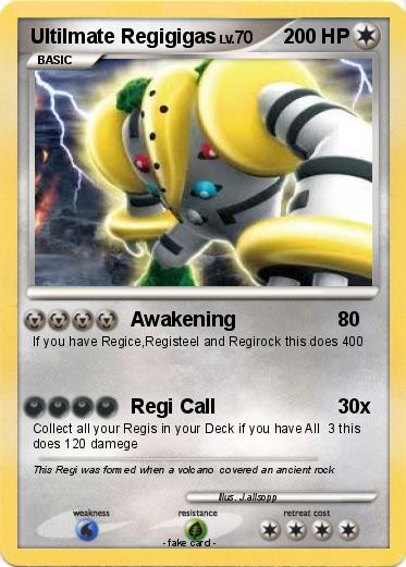 Pokemon Ultilmate Regigigas