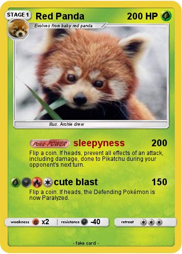 Pokemon Red Panda