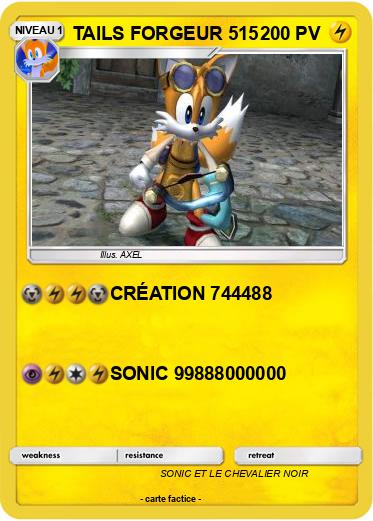 Pokemon TAILS FORGEUR 515