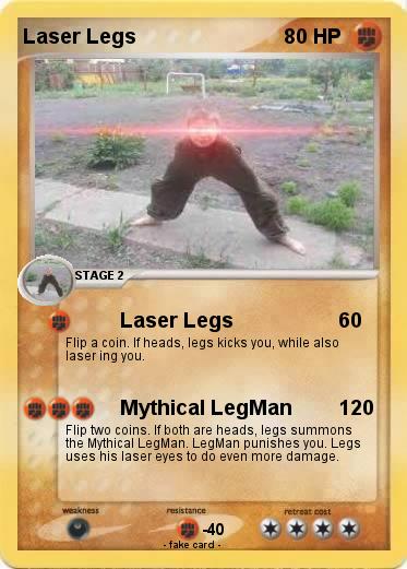 Pokemon Laser Legs