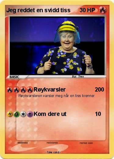 Pokemon Jeg reddet en svidd tiss