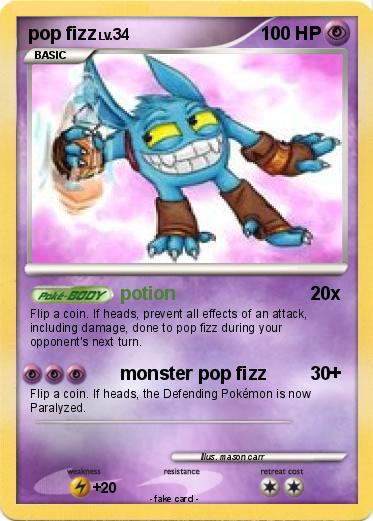 Pokemon pop fizz