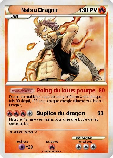 Pokemon Natsu Dragnir