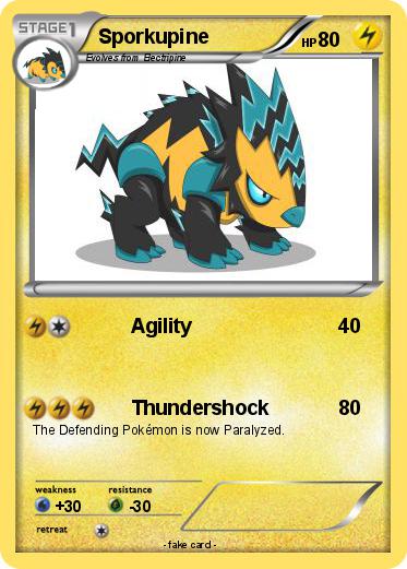 Pokemon Sporkupine