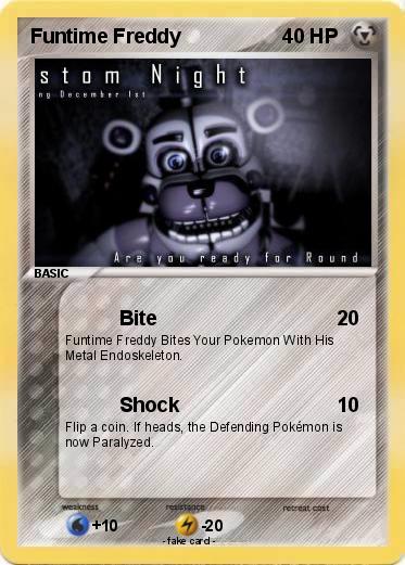 Pokemon Funtime Freddy