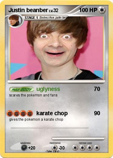 Pokemon Justin beanber