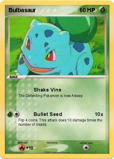 Pokemon Bulbasaur