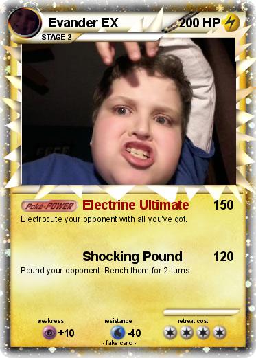 Pokemon Evander EX