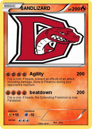 Pokemon SANDLIZARD