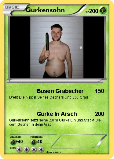 Pokemon Gurkensohn