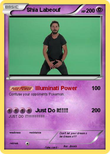 Pokemon Shia Labeouf
