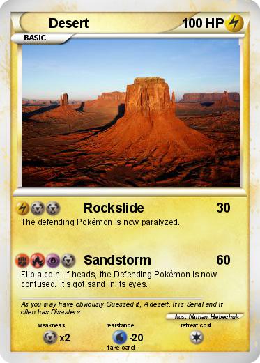 Pokemon Desert