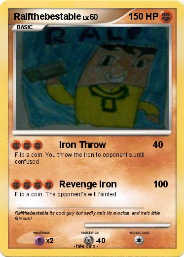 Pokemon Ralfthebestable