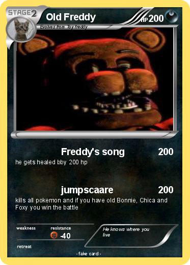 Pokemon Old Freddy