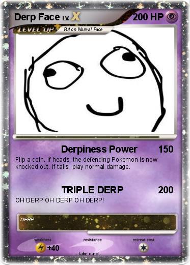 Pokemon Derp Face