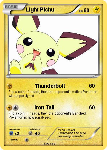 Pokemon Light Pichu