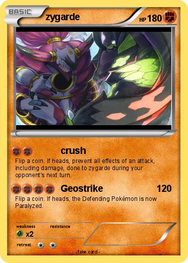 Pokemon zygarde