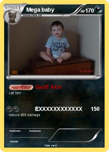 Pokemon Mega baby