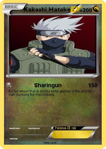 Pokemon Kakashi Hatake