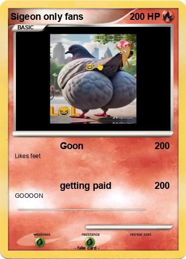 Pokemon Sigeon only fans
