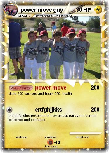 Pokemon power move guy
