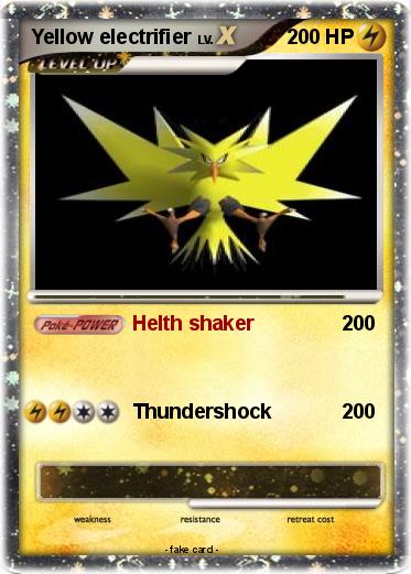 Pokemon Yellow electrifier