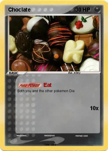 Pokemon Choclate
