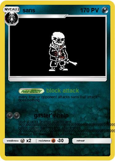 Pokemon sans