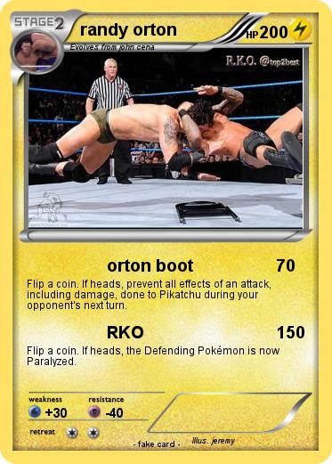 Pokemon randy orton