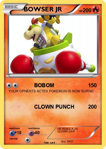 Pokemon BOWSER JR