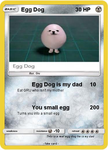 Pokemon Egg Dog