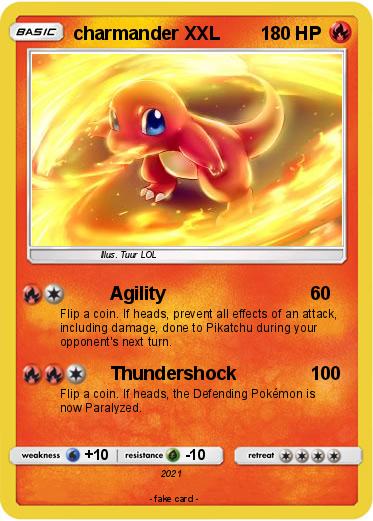 Pokemon charmander XXL