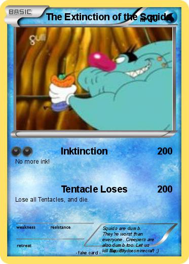 Pokemon The Extinction of the Squids