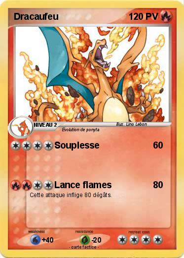 Pokemon Dracaufeu
