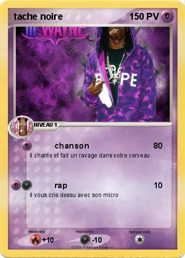 Pokemon tache noire